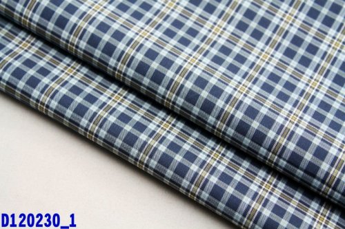 shirting check design twill fabric