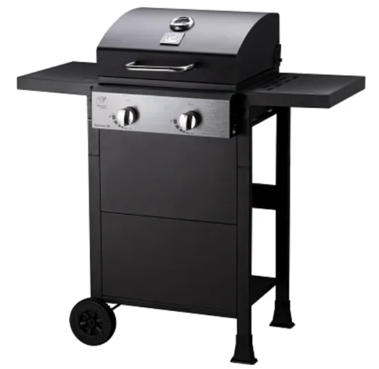 Promotional propane 2 burner barbecue grill cheap gas bbq stove