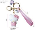 Tecknad Keychain Hello Kitty Womens Purse Charms