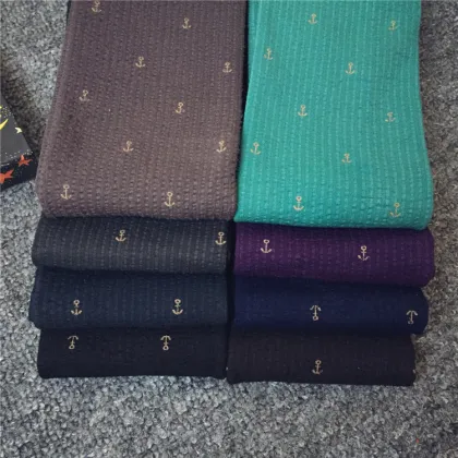 Korean Style Bubble Velvet Fishhook Pattern Winter Warm Pantyhose 164