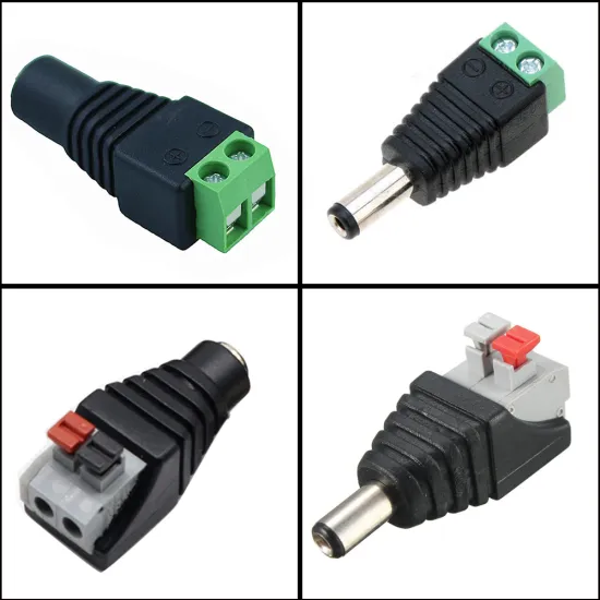 Free shipping 5~100pcs DC Connector for LED Strip Free Welding LED Strip Adapter Connector Male or Female connector