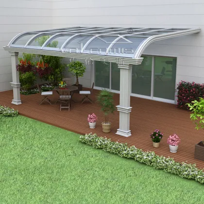polycarbonate aluminum canopy sun shed awning sunshine ceiling