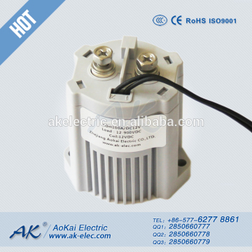 ADH100A-Q 12VDC 100A Load 12-900VDC Standard Type 1NO Contact For HV Power Supply System AOKAI High Voltage DC Contactor