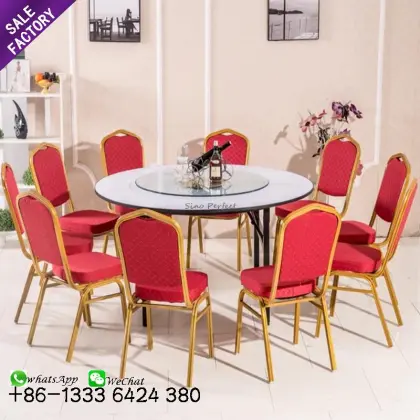Sino Perfect Banquet Wedding Restaurant Furniture - Foldable Modern Dining Wedding Table