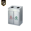 Metal Compartment Trash Cans