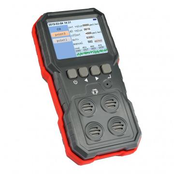 High-quality portable multi-gas detector with simple operation