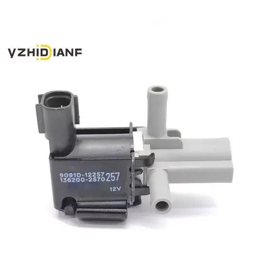 Wholesale OEM Auto Engine Parts Vacuum Solenoid Valve 90910-12257 for Toyota Corolla Verso 1ZZ-FE VVT-i 1.8L (2002-2004)