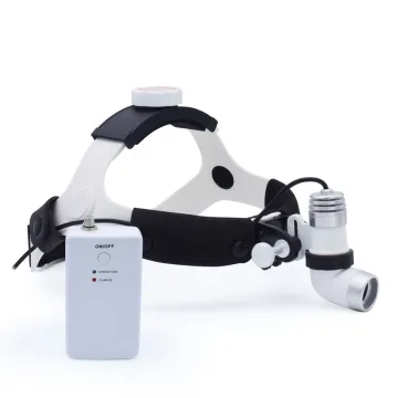 Wireless Rechargeable Shadowless LED Medical Head Lamp for Surgery, Vet Pet Examination & ENT