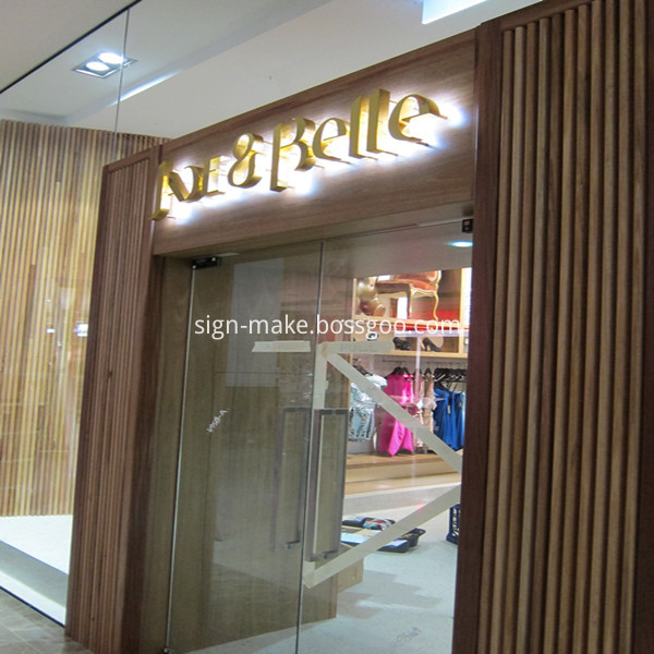 Halolit LED letter sign