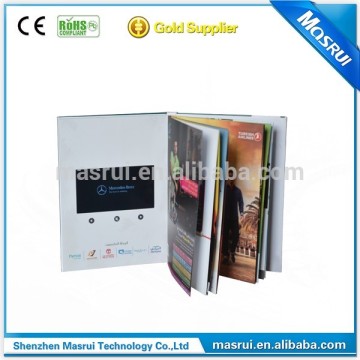 Promotional gifts LCD Video card, LCD Video book, LCD Video brochure