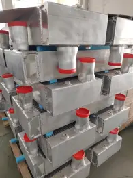 Vacuum Brazing Aluminum Plate Bar Heat Exchanger