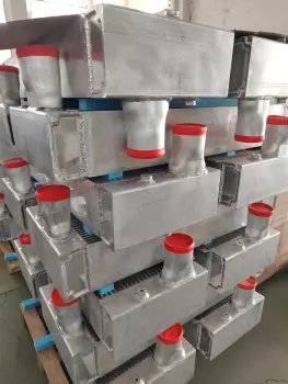 Vacuum Brazing Aluminum Plate Bar Heat Exchanger