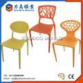 Cadeira de plástico de molde rotacional de resina vermelha