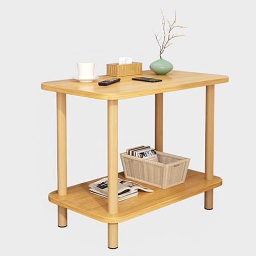 Petite table de bout contemporaine avec stockage