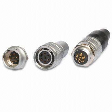 Circular Connectors, Substitute to HRS Connector, 7, 10 and 12-pin are Available