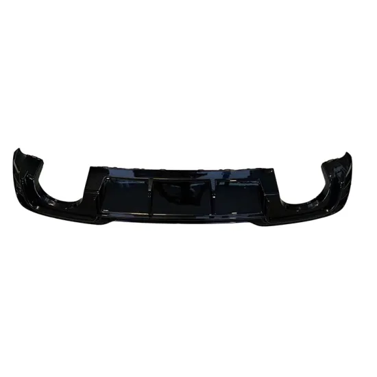 Gloss Black PP Rear Diffuser Auto Bumper Parts for AUDI A3 Sedan S-line 2017-2020