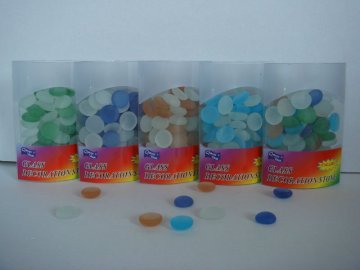 decorative glass beads