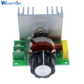 AC 220V 4000W Motor Speed Controller SCR Thyristor Brushless Switch Controller Module Power Voltage Regulator