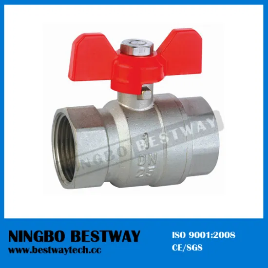 Nickel Plated Forged Brass Ball Valve