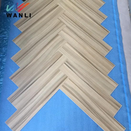 Hot Selling Custom Click Waterproof Interlocking Herringbone Vinyl Flooring