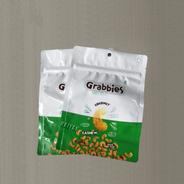 Heat Sealing PET/AL/PE Aluminium Foil Bags for Coconut Cashews