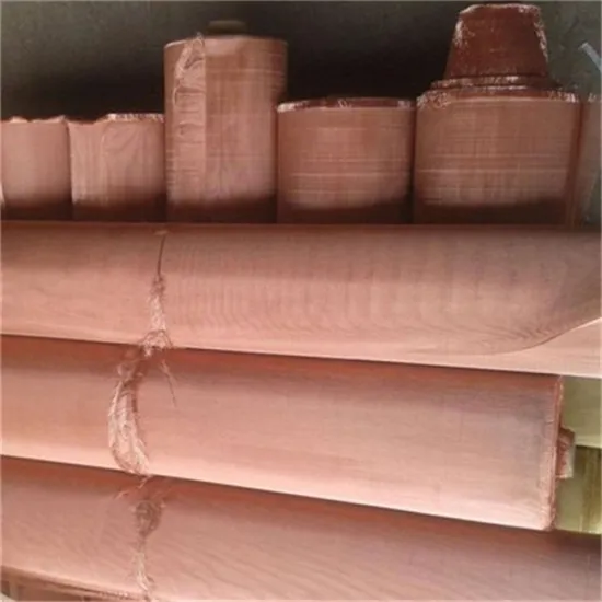 0.05mm wire diameter rolls of powder 200 80 20 mesh copper wire mesh
