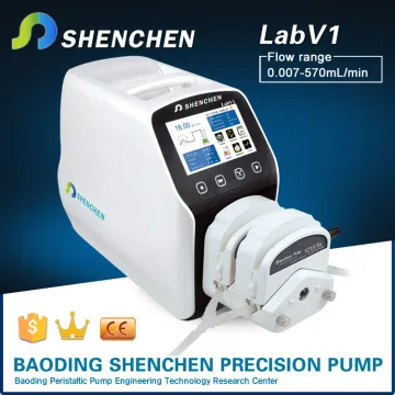 peristaltic dosing pump with silicone tubing