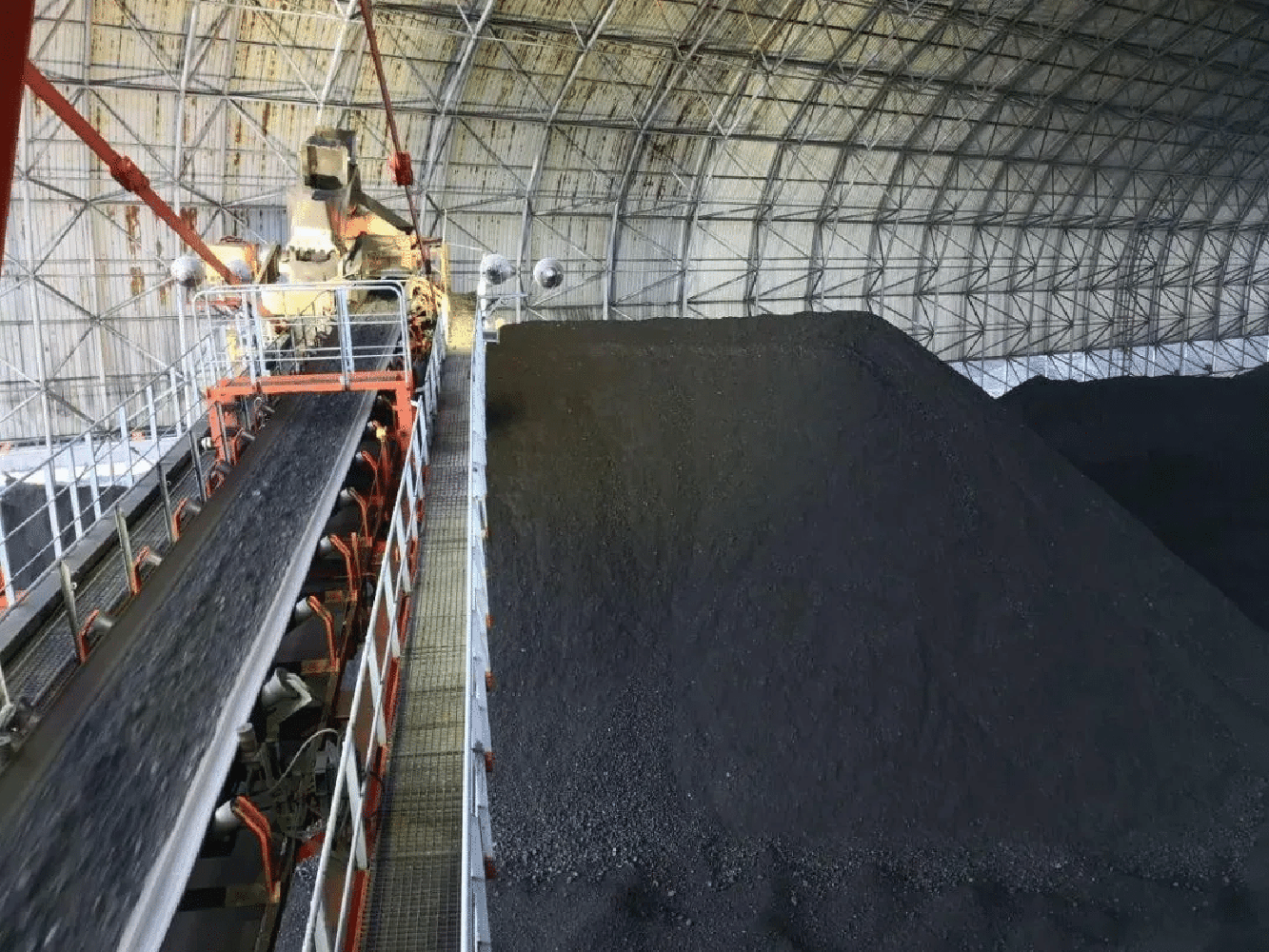 Coal Storage for the Steel Industry