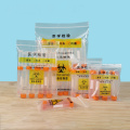 biohazard specimen bag with pouch