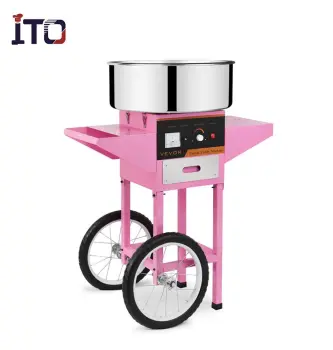 Wholesale Electric Cotton Candy Floss Machine with Cart: For Sale