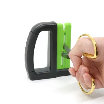 Professional Chef's Ultimate Knife and Scissors Sharpening Kit: Fix Angle Knife Sharpener & Grinder