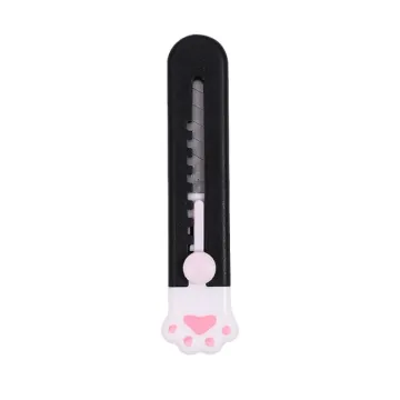 Cute and Creative Mini Portable Cat Claw Utility Knife: A Stylish Addition to Your Paper Cutting Tools and Art Supplies