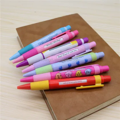 Low MOQ 6 Line Message Changing Pen