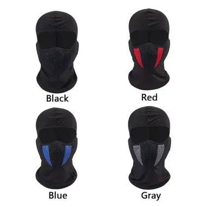Breathable Balaclava Motorcycle Full Face Mask Motorbike Cycling Bike Mask Motocross Helmet Hood Riding Neck Face Mask