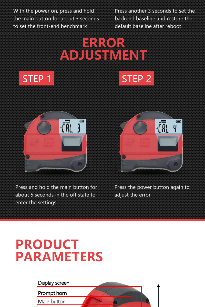 9 Laser Tape Measure