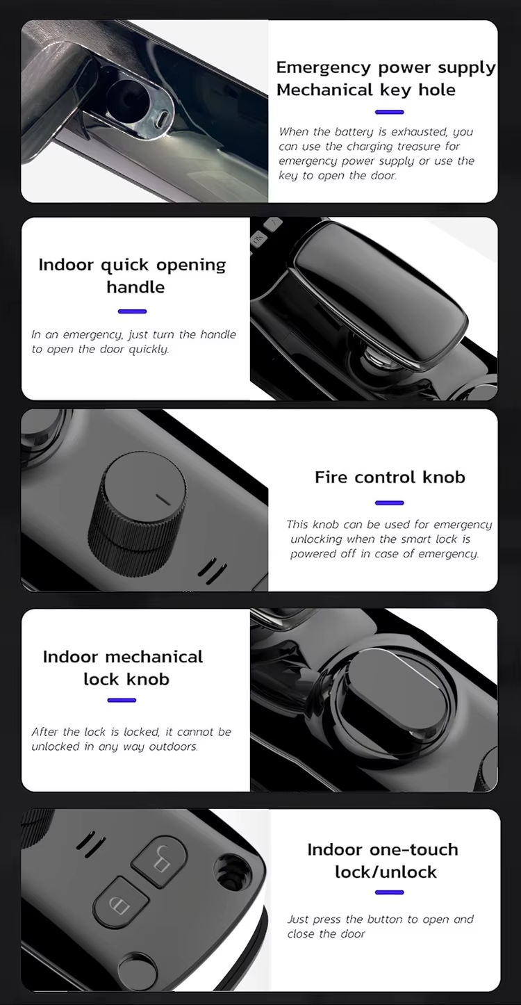 tuya 3d face recognition lock