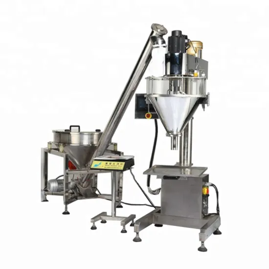 Economic 50L Hopper Semi-Automatic Wheat Flour Powder Auger Filler