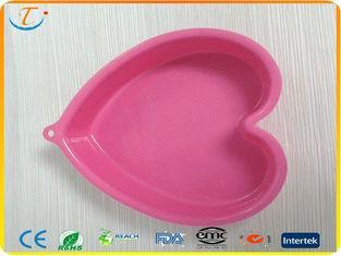 Safe Cake Mould bakeware Silicone Kitchenware Double Heart