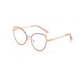 Gold Cat Eye Blue Light Cool Optical Glasses