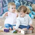 Silicone Rainbow Stacking Blocks for Toddlers