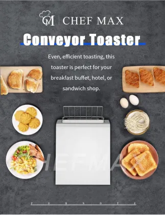 Chefmax 1.3KW Professional Bread Machine - Russell Hobbs Toaster