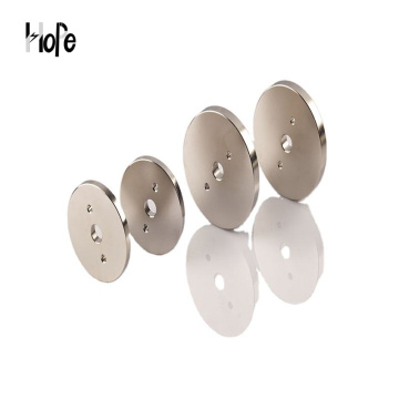 Irregular disc magnets with hole