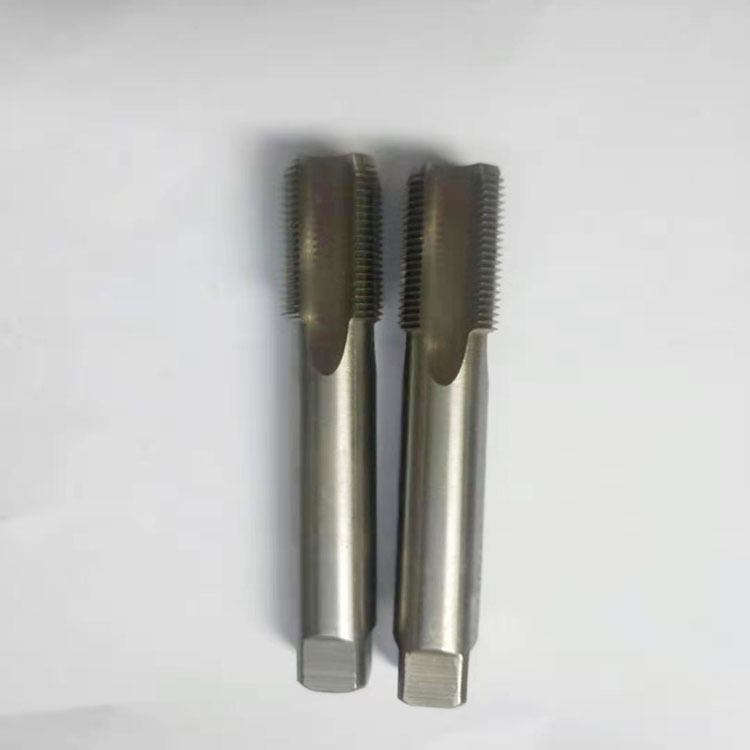 ST12 High Speed HSS Die Metric Machine Tap Stainless Steel Tin-Coated Thread Tapping Ticn Color HSS Taps for Stainless Steel