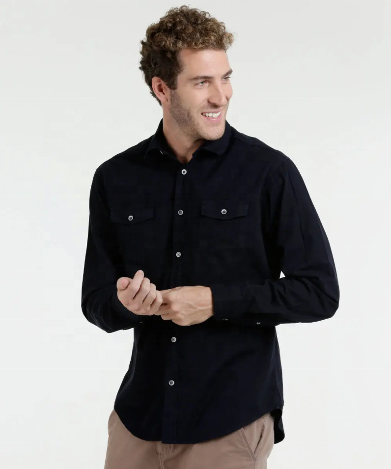 Cotton mens non- iron office shirts