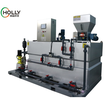 Wastewater Treatment Polymers Preparation Dosing Pump System