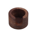 Brown Round Wooden Porta Filter Station