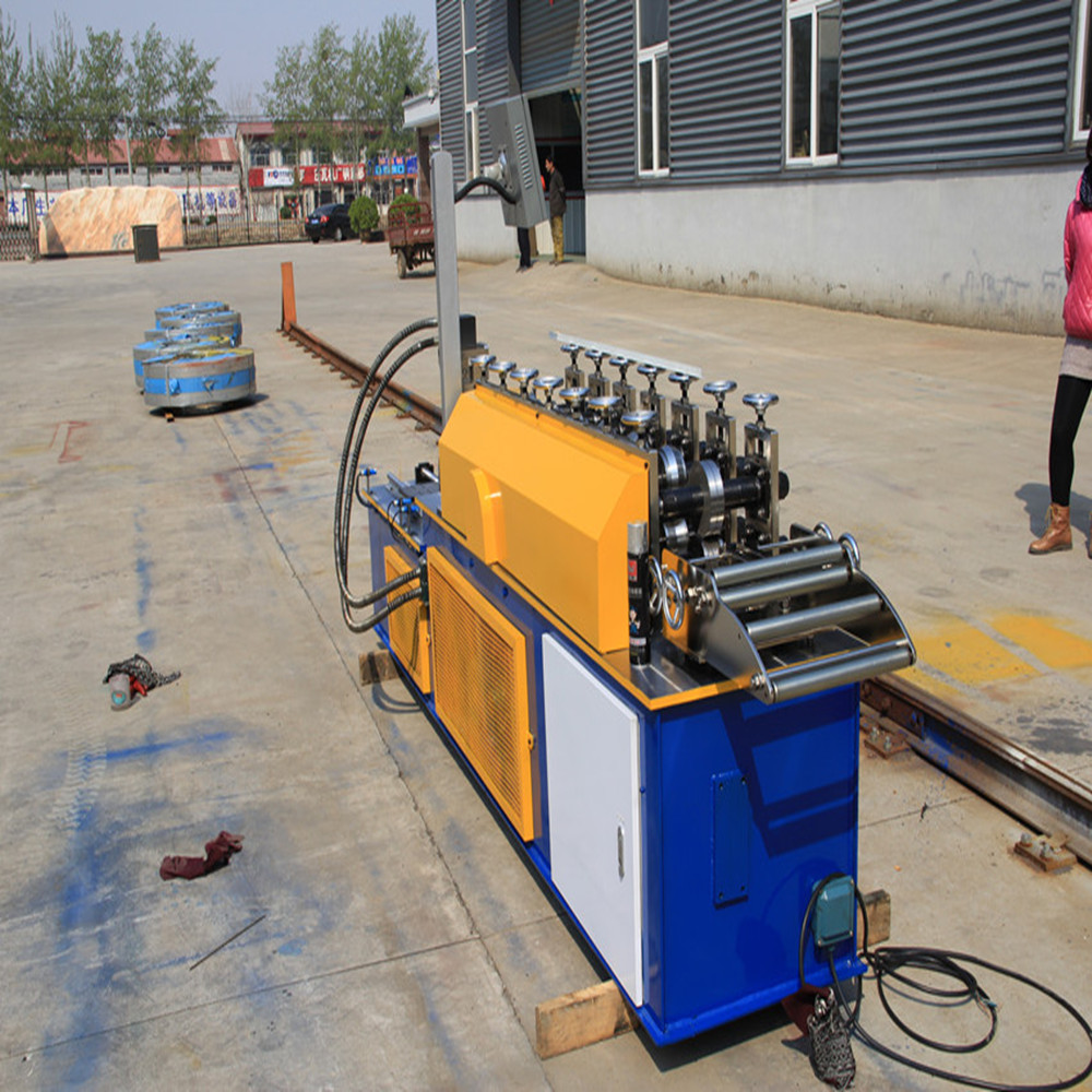 Metal ceiling channel roll forming machine