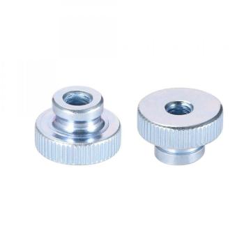 Knurled Thumb Nuts M6 Round Knobs Cynkowanie