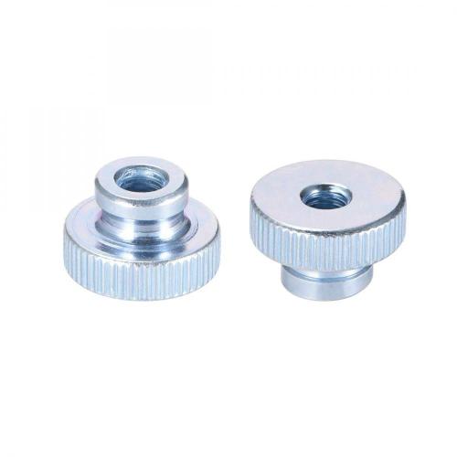 Knurled Thumb Nuts M6 Round Knobs Zinc Plating