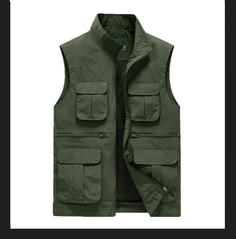 Custom Sleeves Vest Jacket Mens